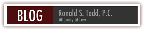 Blog of Ronald S. Todd, P.C.