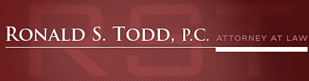 Ronald S. Todd, P.C. Attorney At Law