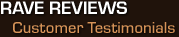 Customer Testimonials